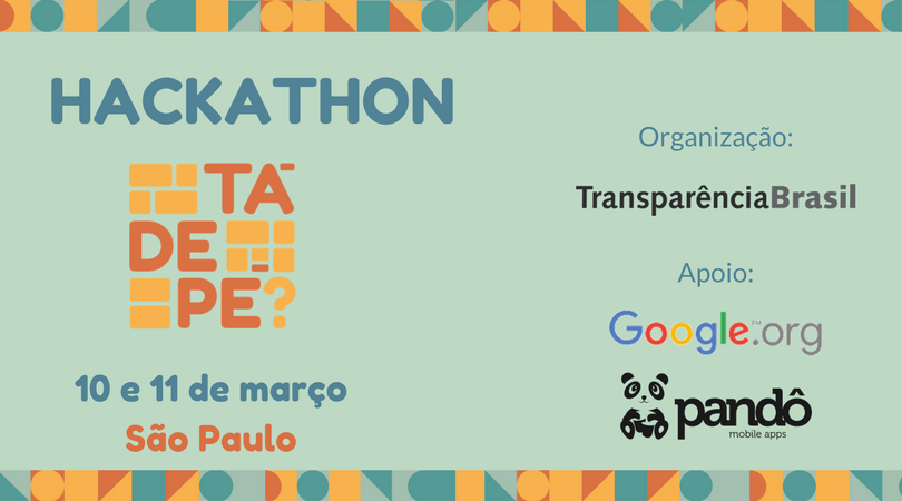 Segunda edição da Hackathon Tá de Pé acontece no Google Campus São Paulo em março